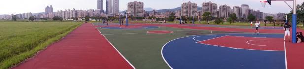 美堤河濱公園&nbsp;&nbsp;籃球場4面_2