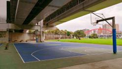 成美右岸河濱公園  麥帥一橋下籃球場1_1