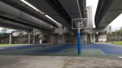 成美右岸河濱公園  麥帥一橋下籃球場1_4